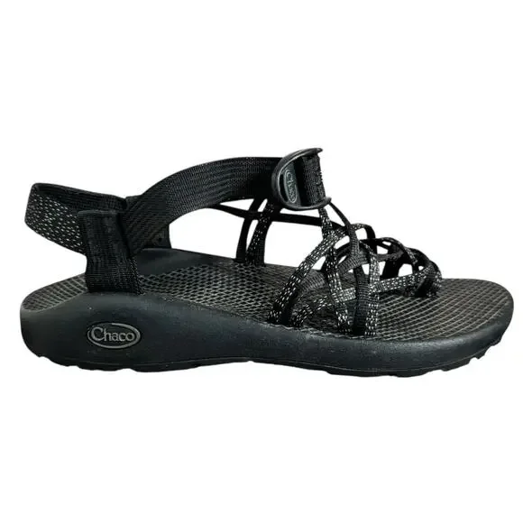 Chaco Women's ZX/3 Classic Hiking Camping Sandal Women 9 Black Gorpcore Comfort