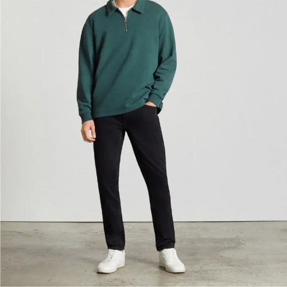 Everlane Men’s 30 x 30 The Slim Fit Black Denim Pants