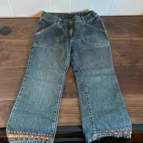 Gymboree harvest flower jeans