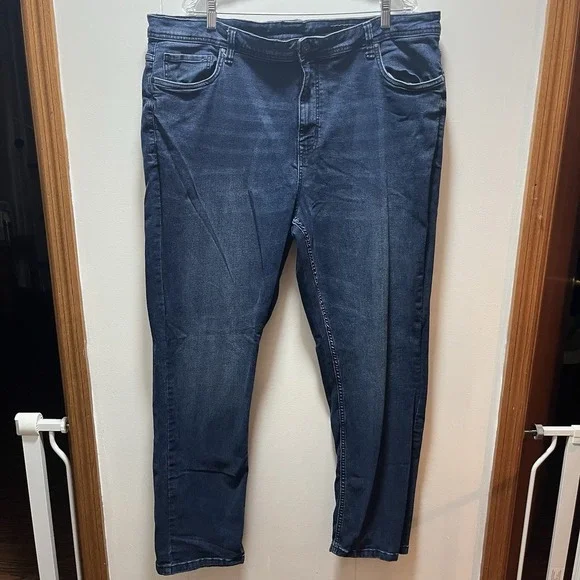 Perfect Jean NYC‎ Athletic Fit Jeans Pants Mens Size 44x34 Blue Denim