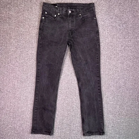 Levis 511 Jeans Mens‎ 32x30 Dark Grunge Slim Fit Stretch Denim Pants Skater Edgy