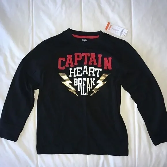 Gymboree Boys' Long-Sleeve Captain Graphic