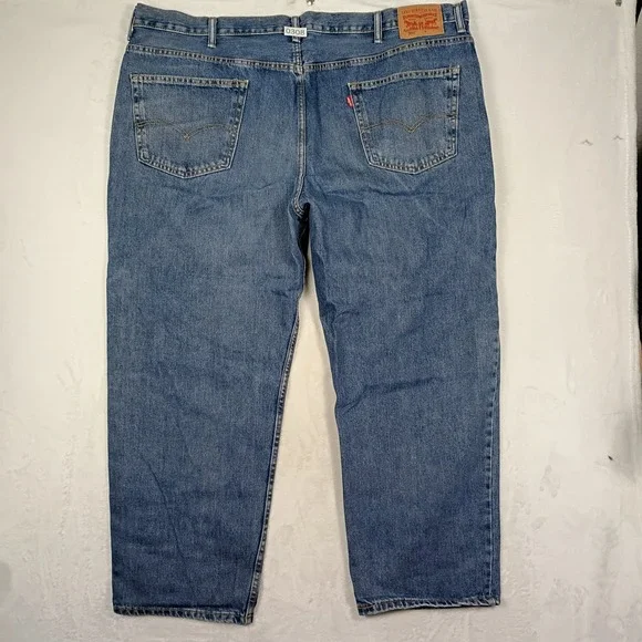 Levi's 550 Relaxed Fit Jeans Mens 48x29 Blue Denim Cotton 90s Vintage Gorpcore