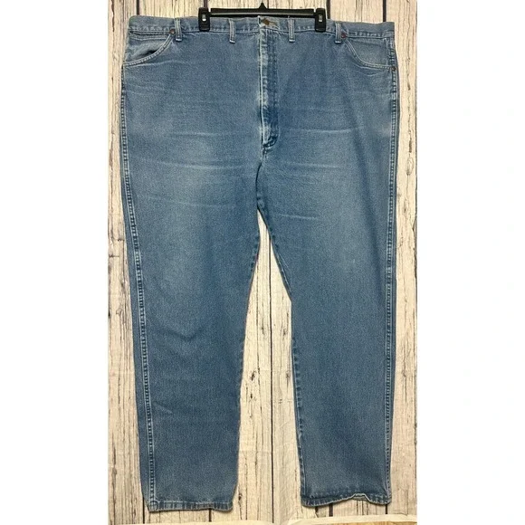 Vintage 90's Wrangler Jeans Men 52x34 Style‎ 13MWZXS Cowboy Western Rodeo Mexico