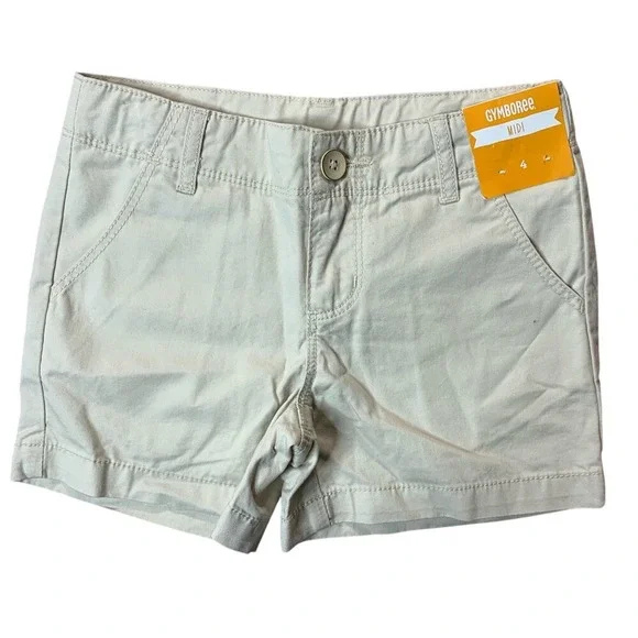 Gymboree‎ Kids Size 4 New Khaki Shorts