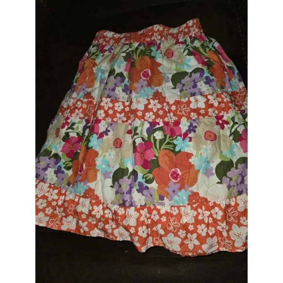 Gymboree‎ surf adventure floral skirt size 4