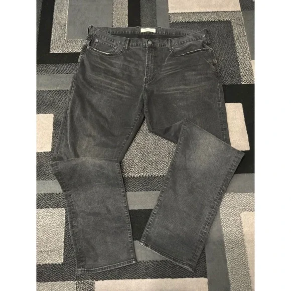 Gap Straight Fit‎ Jeans Mens 40x34 Black Excellent