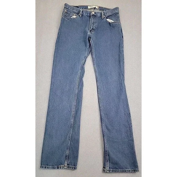 Vintage Levis 505 Jeans‎ Mens 34 36x36 Straight Mid Rise Blue Cotton