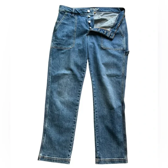 L.L. Bean men’s size 34×32 Signature Relaxed Fit Denim carpenter jeans
