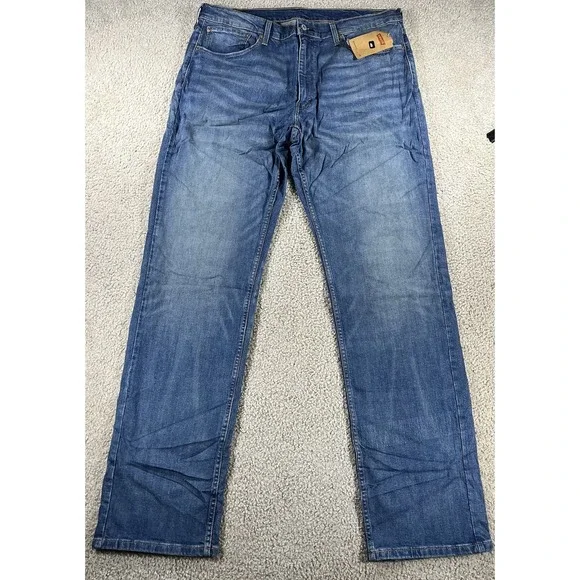 LEVI'S 559 RELAXED STRAIGHT FIT STRETCH MENS JEANS SZ: 40 x 37 RARE FIND NWT