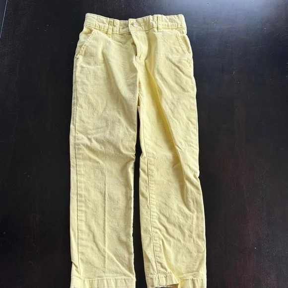 Gymboree Sunny Yellow Kids Casual Trousers