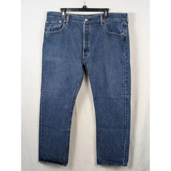 Levi's 501xx Original Fit Jeans Button Fly Blue Men's Size 40x32
