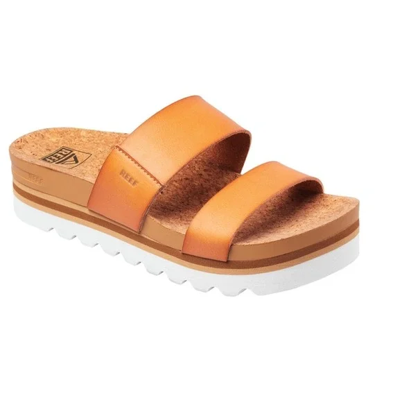 Reef Cushion Vista Hi Sandal Natural Women's‎ Size 11