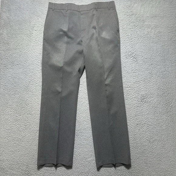 Vintage Levi's Pants Mens 36x30‎ Gray Action Slacks Made in USA 80s Rockabilly