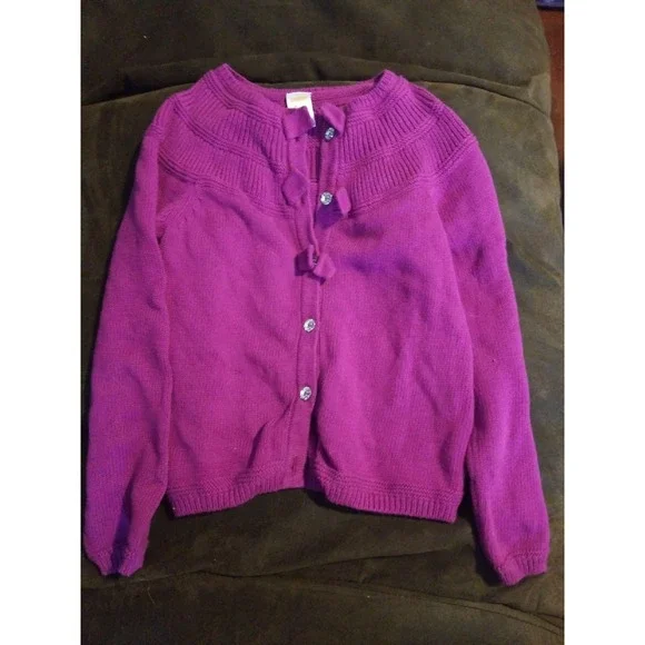 Gymboree sparkle kitty cardigan 7 8
