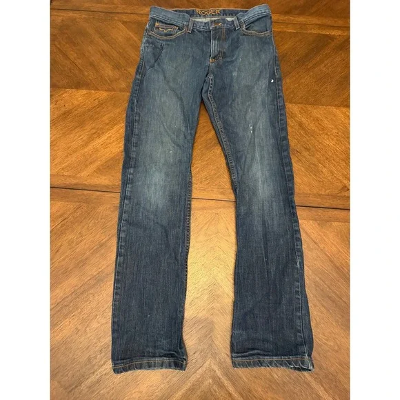Kimes Ranch Roger Mens Jeans 30x30 Straight Leg Western Denim Blue Made in USA