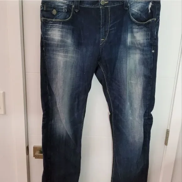 Taverniti So Jeans Men's Distressed Jeans Size 42