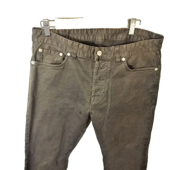 Buck Mason Green Cowboy Button Up Jeans Mens‎ 32x34 Cut