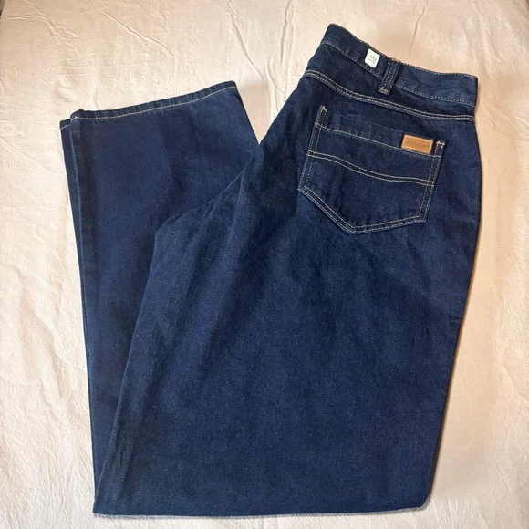Men's Cintas Blue Straight Jeans Waist 38‎
