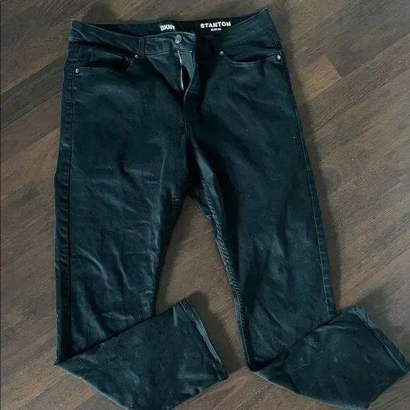 DKNY Men's Slim Jeans - Black