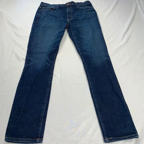 Madewell Skinny Jeans Mens 36x34 Dark Wash Indigo Denim J9503 Blue