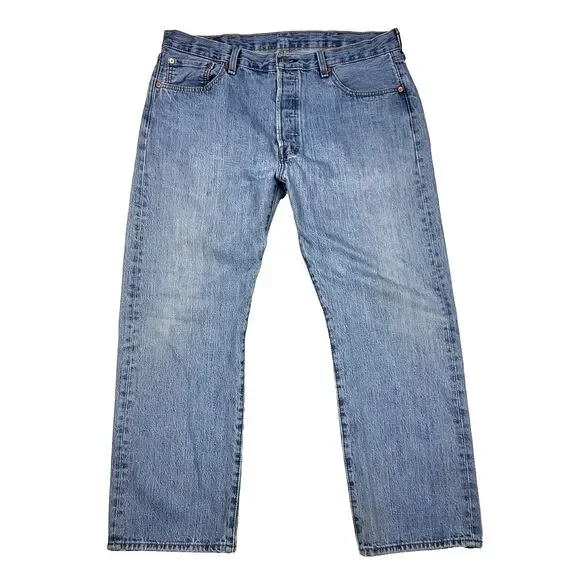 Levi's 501 Jeans Straight Leg Button Fly 38X29