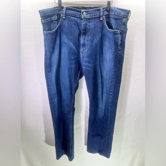 Levi’s 505 Regular Fit Jeans Mens 40/32 Blue Denim Work‎ Pants blue collar 1833