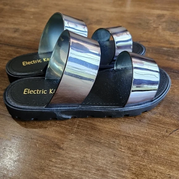 Electric Karma Slides, Women's Size 7