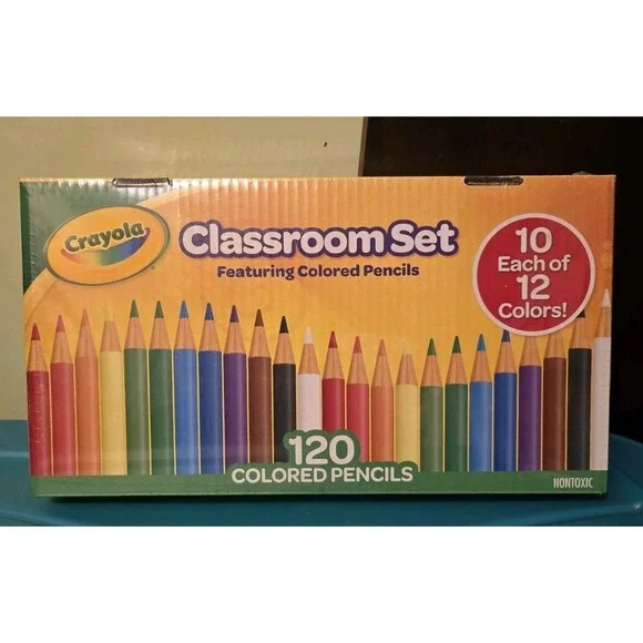 Crayola Classroom‎ Set ColorPencils 120Ct  Brand New