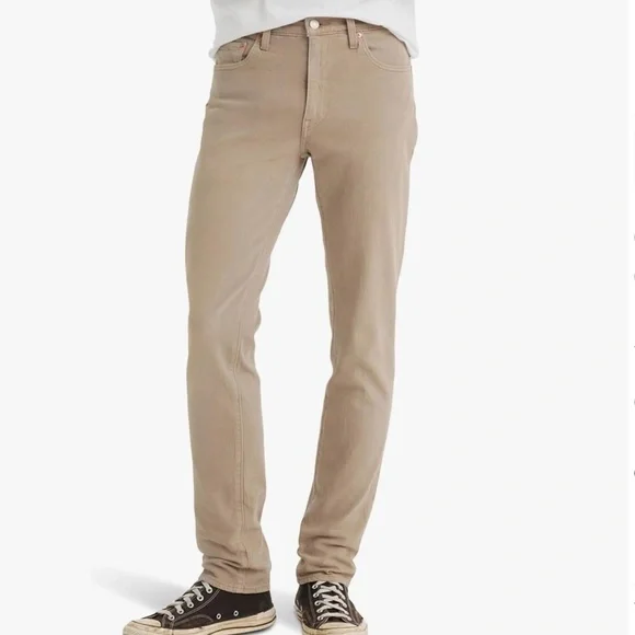Levi's 511 Tan jeans denim 34 x 36