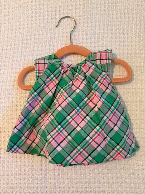 Gymboree plaid matched set