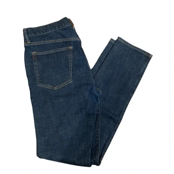Gap Men’s Dark Wash Zip Jeans | Waist 32 Inseam 34”