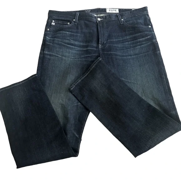 Men’s AG‎ Adriano Goldschmied Everett Slim Straight Jeans 40 x 35 Tall