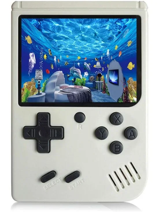 Retro Handheld Game Console, 168 Classic 8-Bit Games, 3