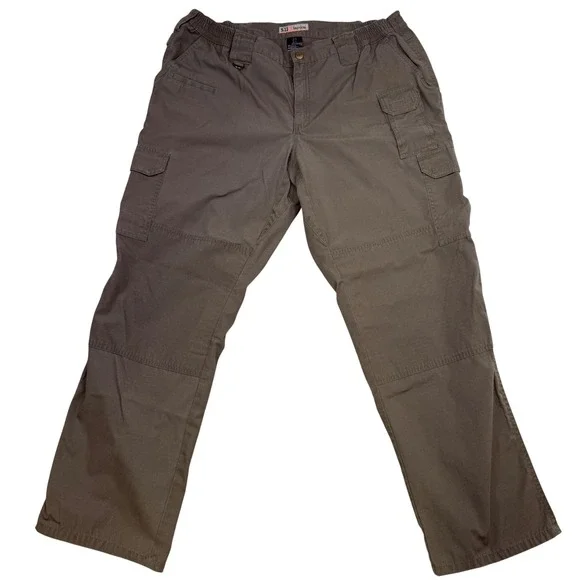 5.11 Tactical Mens Brown Ripstop Cargo Pants Size 20 Regular TLBLIN-4389-1