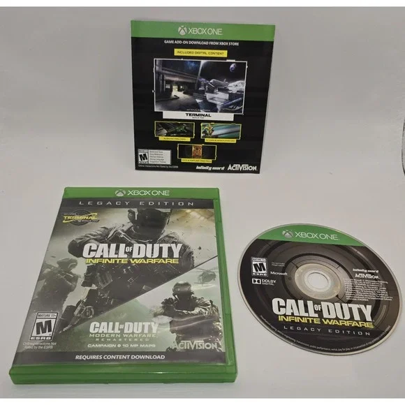 Call Of Duty: Infinite Warfare Legacy For Xbox One‎ - Microsoft UNTESTED -1730