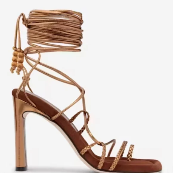 Brown Strappy Sandals