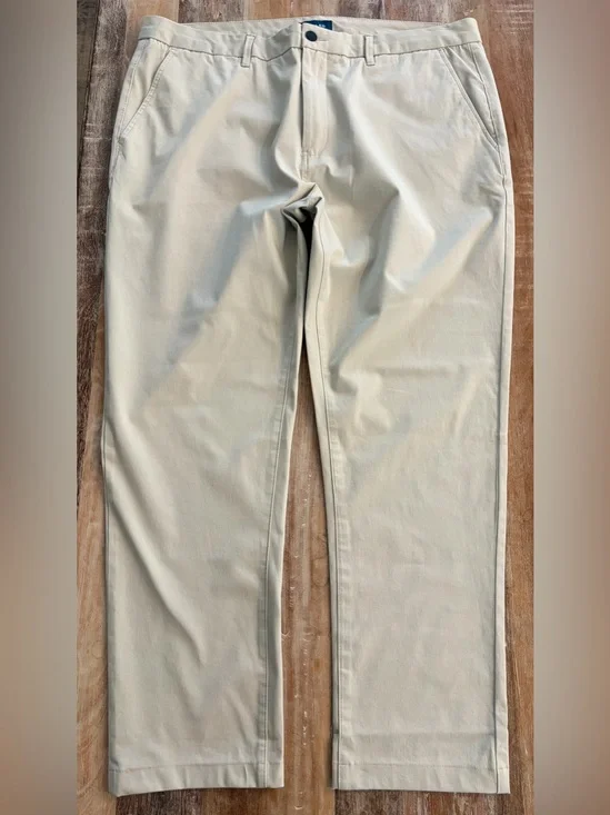 Talyrd Men’s Khaki Chinos Talyrd Slim Tapered Fit Size 40 X 30 Altered Length