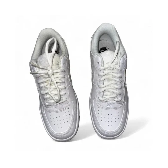 Nike AF1‎ Shadow White/White/White Women's Casual Sneakers Shoes Size 8.5