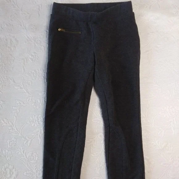 OshKosh | DarkGray Knit Equestrian-style Pants | 6