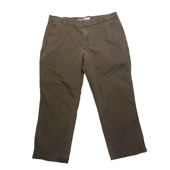 Carhartt Mens BN2291-M Rugged Flex Relaxed Fit‎ Canvas Work Pants Grey 40x28