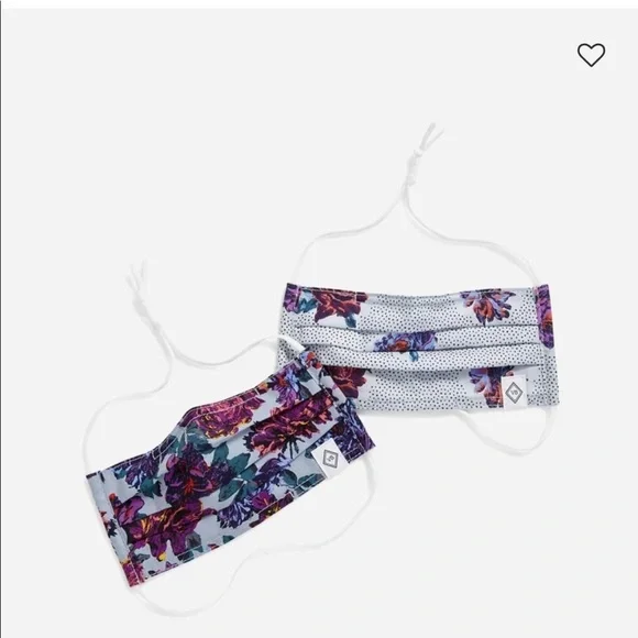Vera Bradley Pleated Mask 2 Pack Signature‎ Cotton