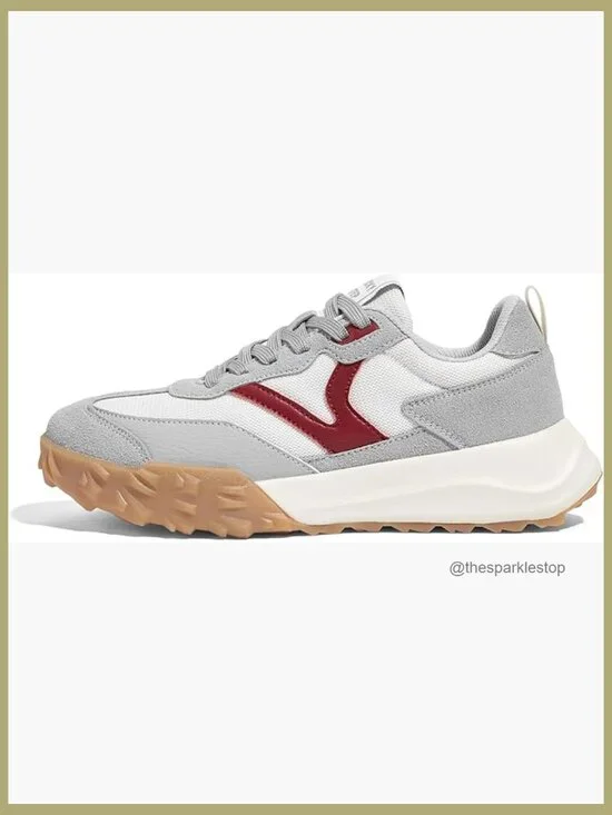 Platform Walking Shoes Chunky Casual Breathable Deluxe Fashion Sneakers