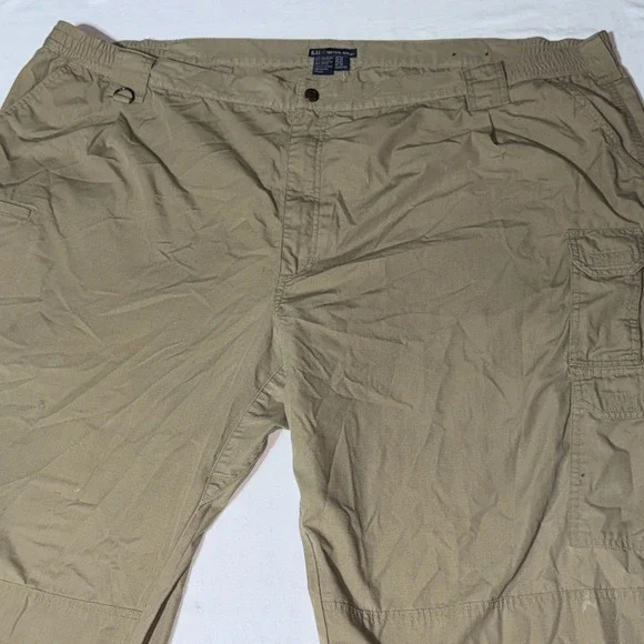 5.11 Tactical Pants Men's 54x25 Taclite Pro Cargo Utility Ripstop Brown Military