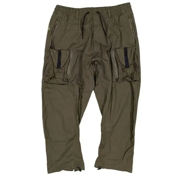 Nike ACG Errolson Hugh Cargo Pants Olive XXL AQ3524-395 Techwear