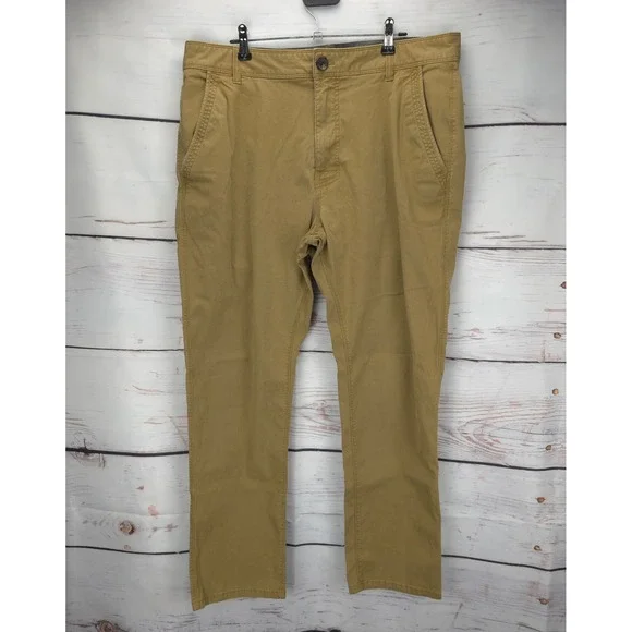 Prana Straight Fit Khaki Chino Pants Mens Size 36 Casual‎ Outdoor