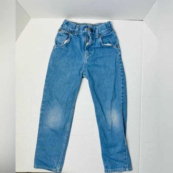 Vintage Osh Kosh B’gosh Boys Kids Denim Jeans Size 6 S Blue 90s‎ Y2K