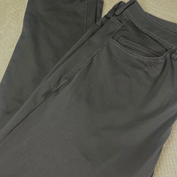 RHONE Commuter Pants Men's Charcoal Gray Stretch Performance Slim Fit Size‎ 35