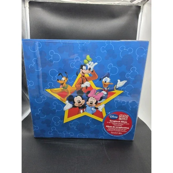 Sandylion Disney Mickey & Friends 12 X 12 Scrap Book Photo Album