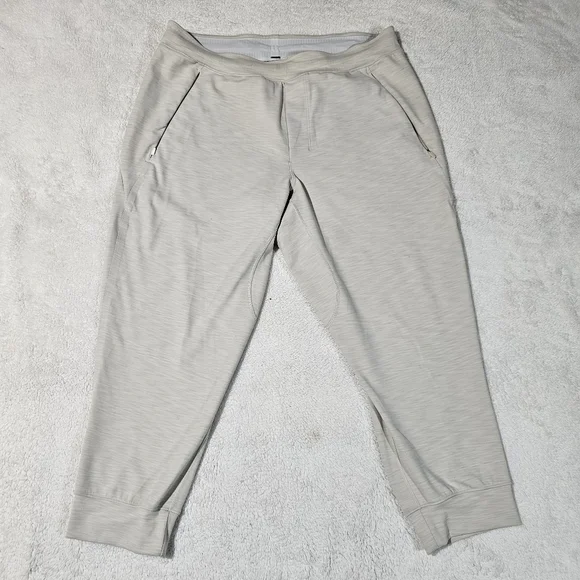 Lululemon Athletica Cream Sweatpants Relaxed Fit